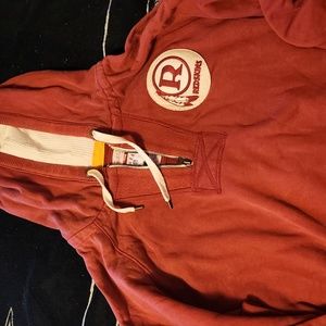 VINTAGE MITCHELL & NESS WASHINGTON REDSKINS PULLOVER HOODIE SIZE 4XL